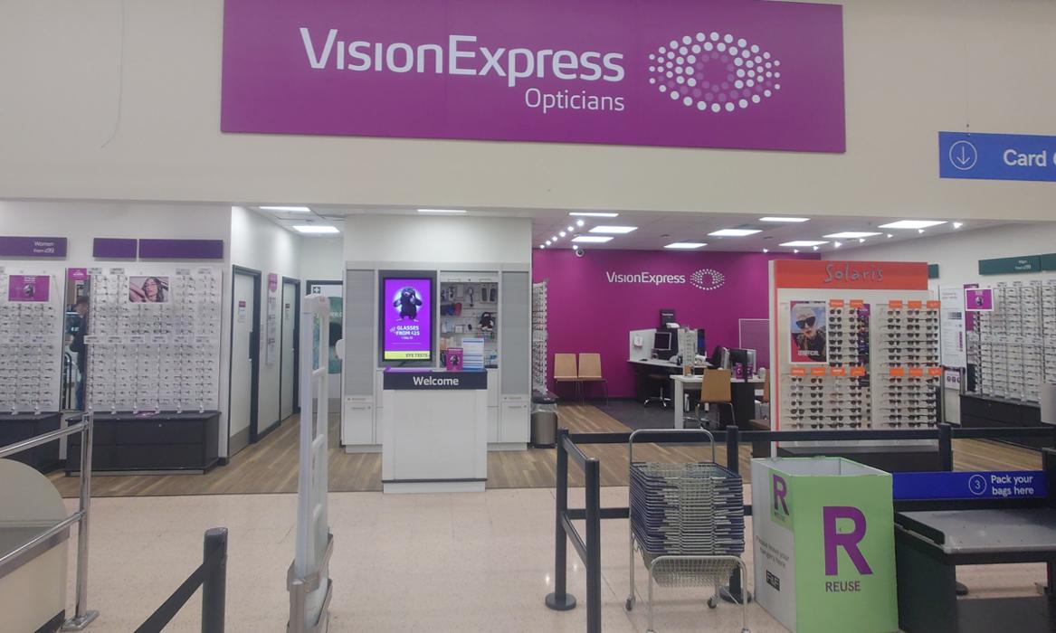 Vision Express Opticians at Tesco - Leicester - Hamilton