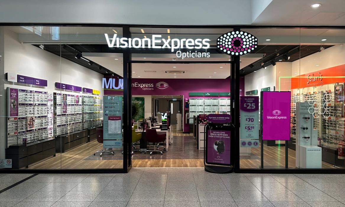 Vision Express Opticians Manchester Trafford Centre Vision