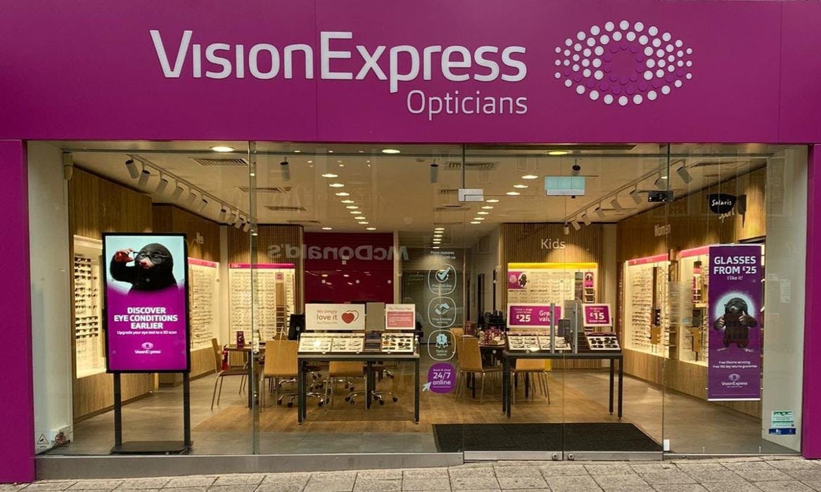 Vision Express Opticians Plymouth Vision Express