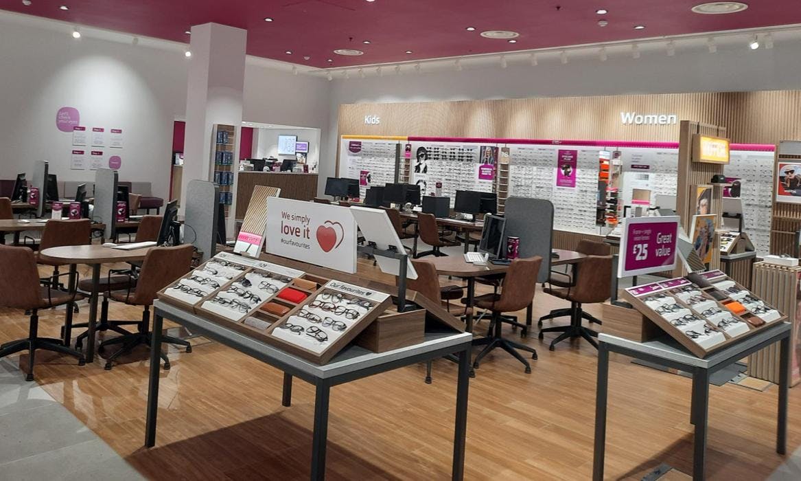 Vision Express Opticians Bristol Cribbs Causeway Vision Express