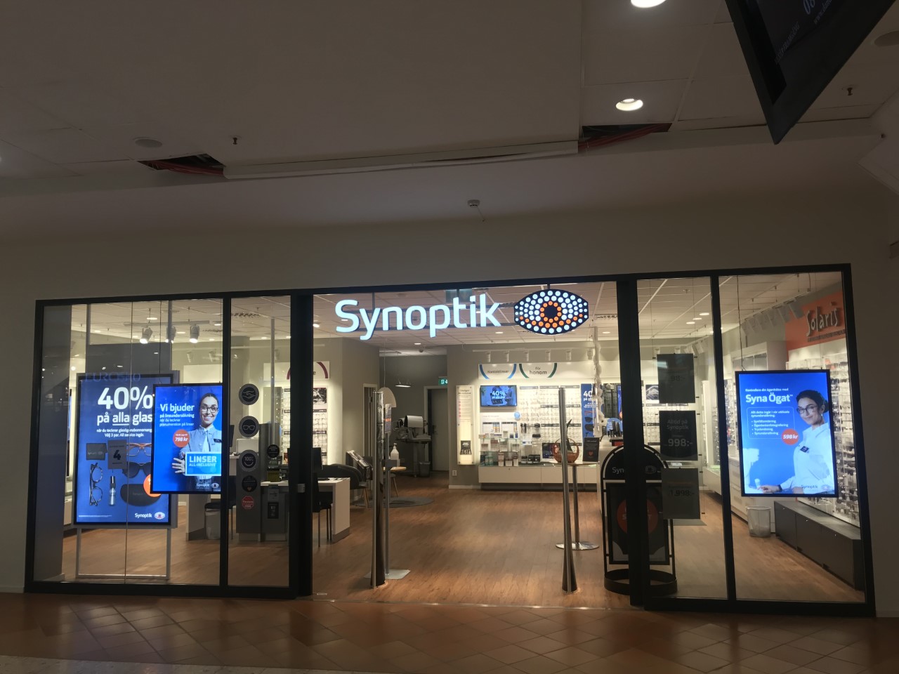 Optiker Synoptik Mörby Centrum