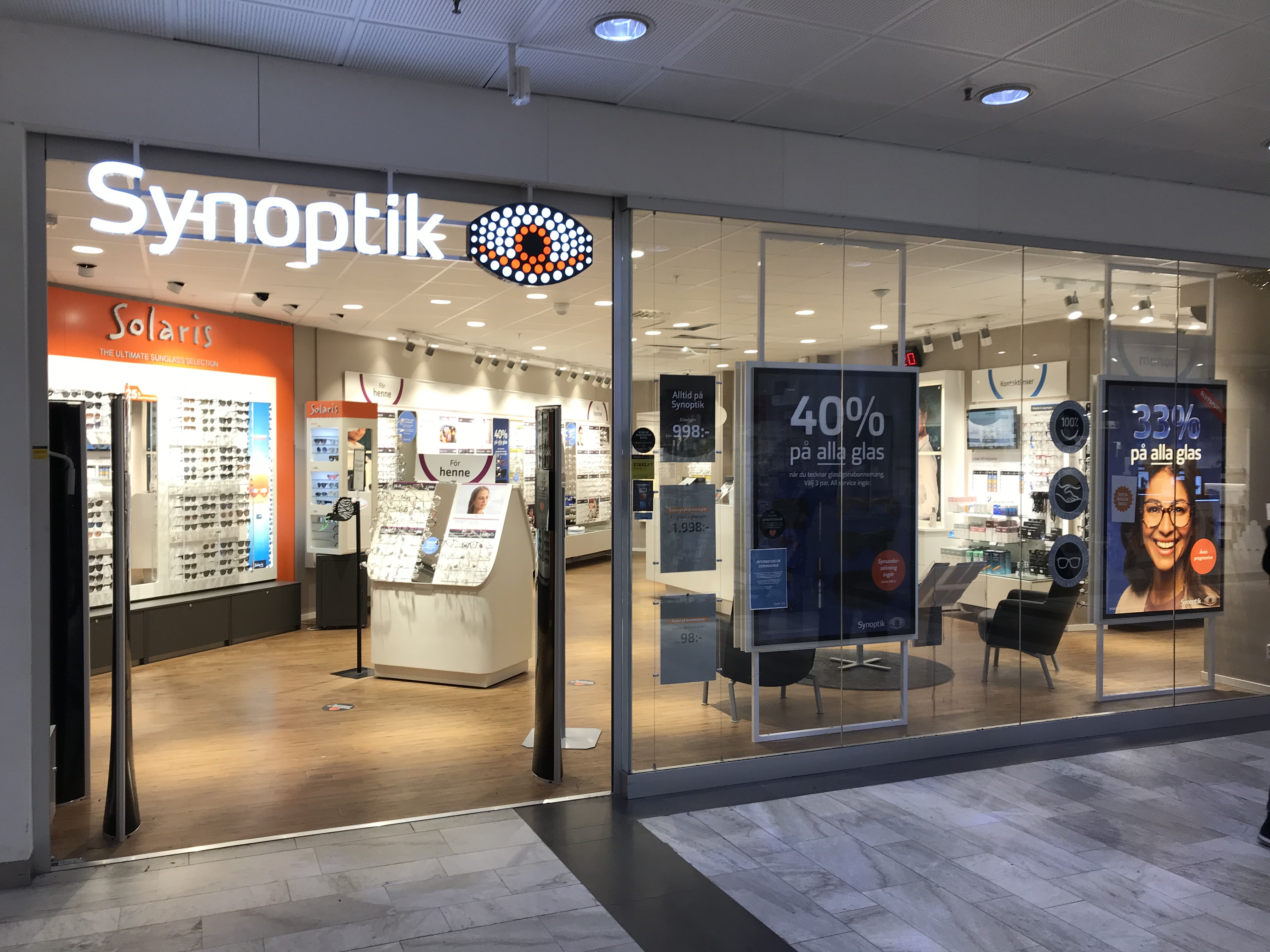 Optiker Synoptik Jakobsberg Centrum
