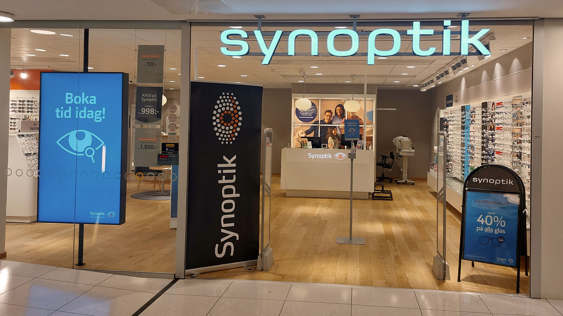 Optiker Synoptik Hässleholm Gallerian
