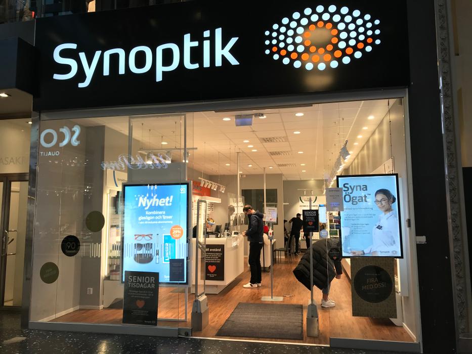 Optiker Synoptik Göteborg Nordstan