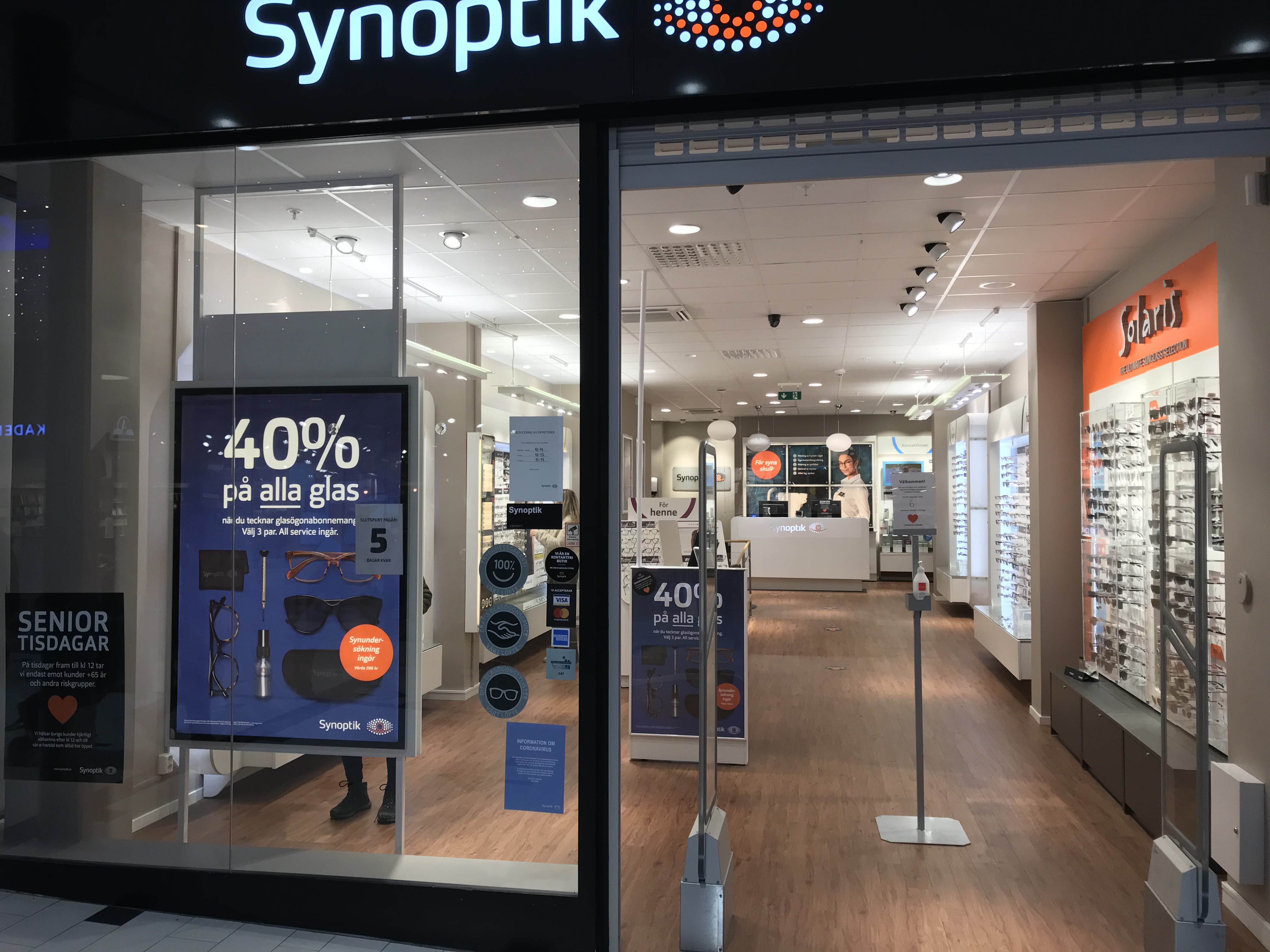 Optiker Synoptik Solna Centrum