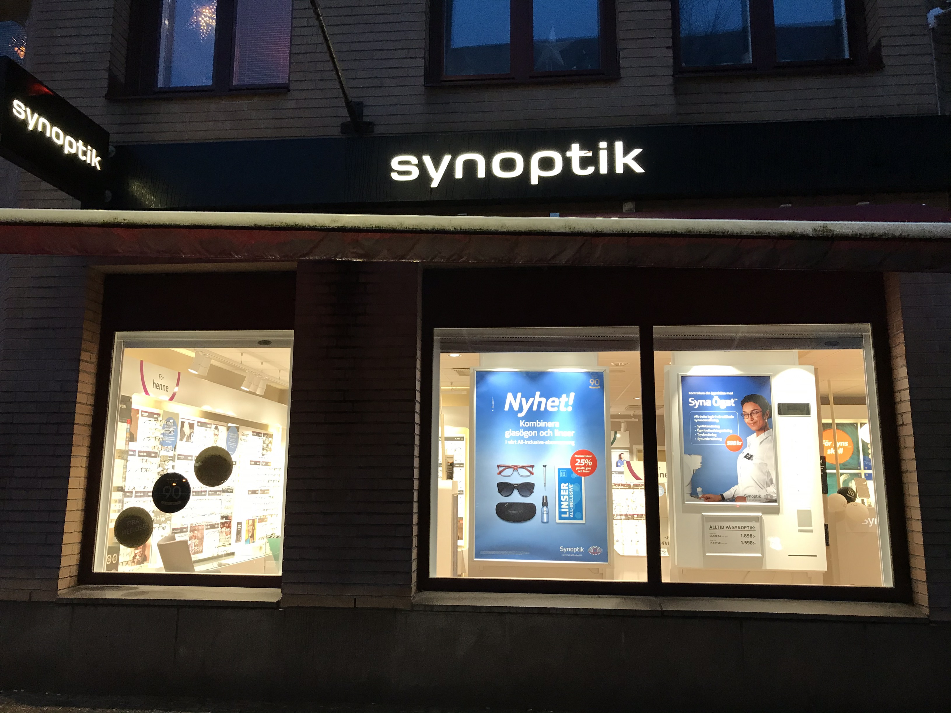 Optiker Synoptik Göteborg Linnégatan
